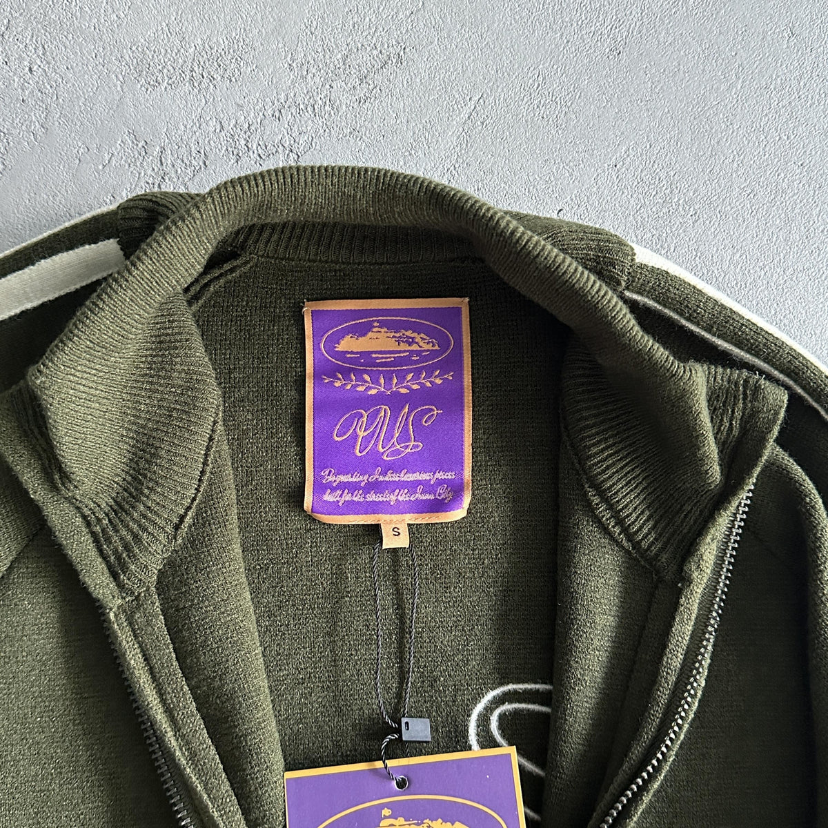 Corteiz Fleece Knit Zip