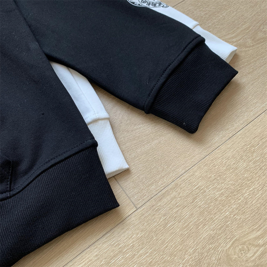 Felpa con cappuccio e zip Chrome Hearts