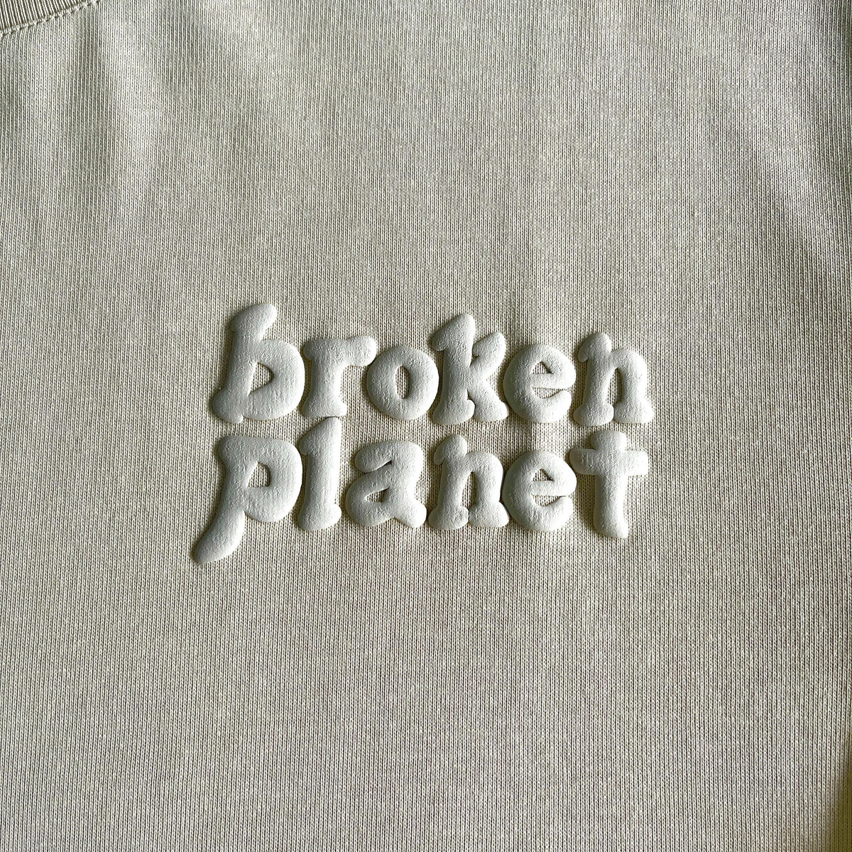 Broken Planet Basic Letter Kurzes T-Shirt 
