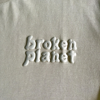 Broken Planet Basic Letter Kurzes T-Shirt 