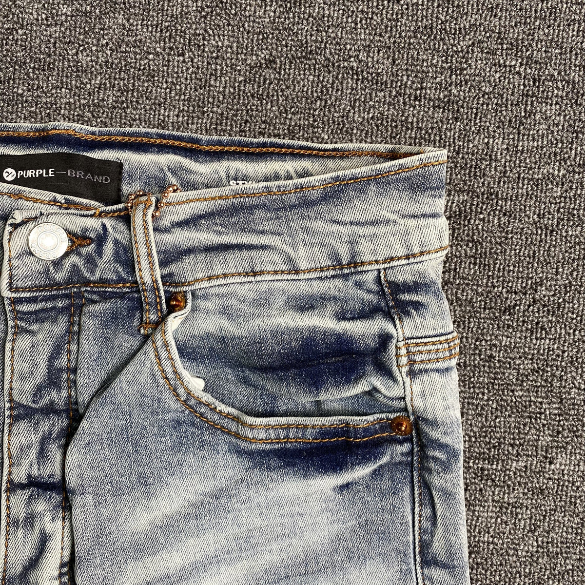 Jeans slim del marchio Purple