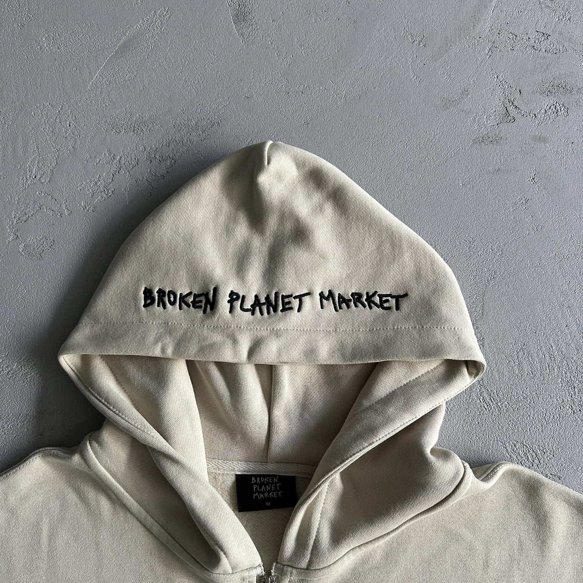 Felpa con cappuccio e zip Broken Planet Planet 