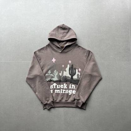 Broken Planet Skin – Rosa Kaktus-Hoodie 
