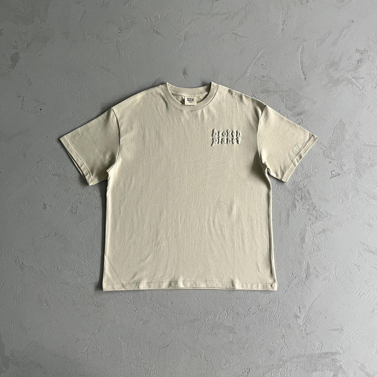 Broken Planet Basic Letter Kurzes T-Shirt 