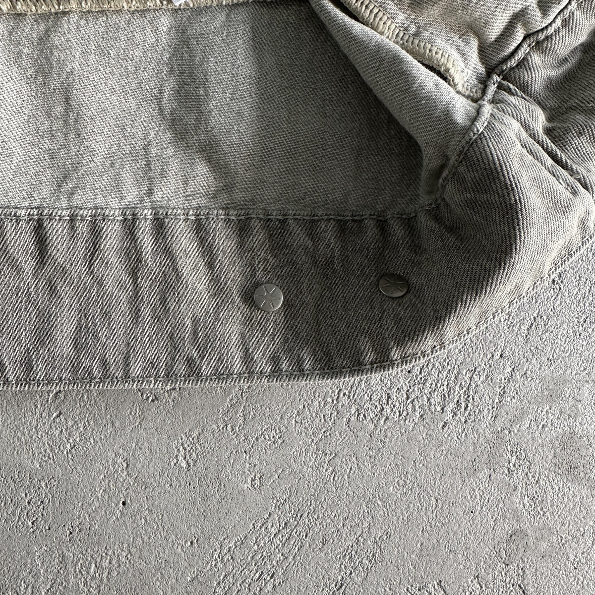 Corteiz Denim Jeansjacke Grau