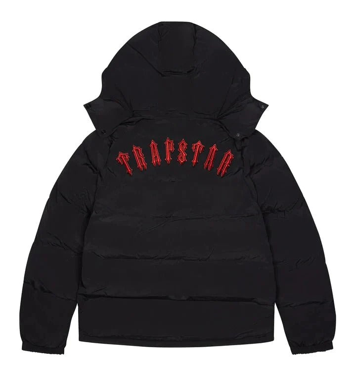 Trapstar Pufferjacke mit abnehmbarer Kapuze 