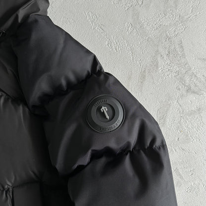 Giacca imbottita Trapstar Decoded Arch nera 