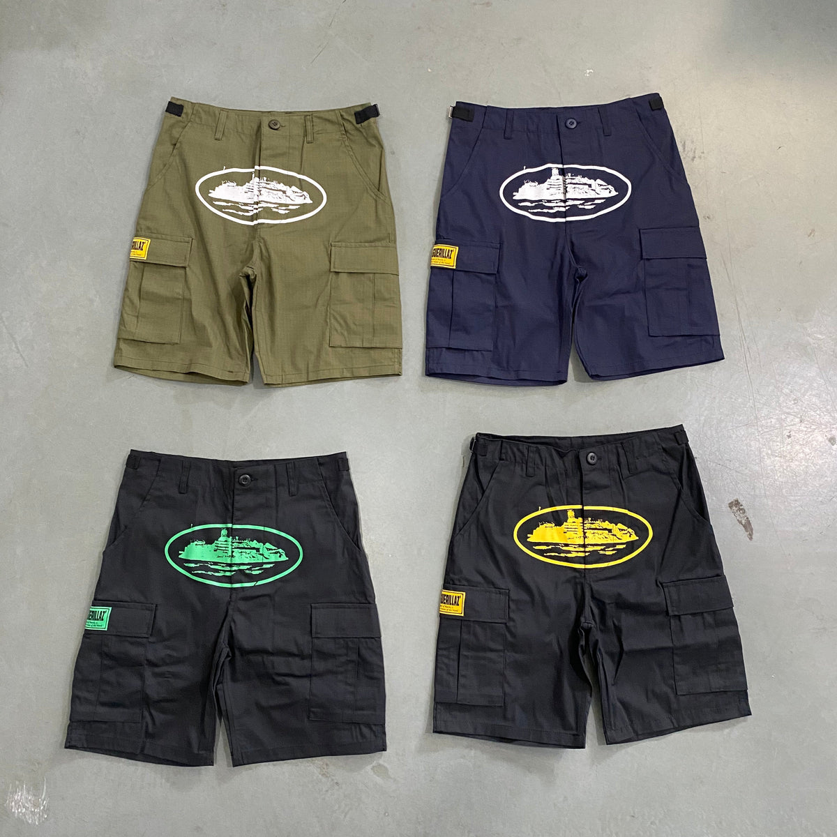 Pantaloncini cargo Corteiz Alcatraz v1:1