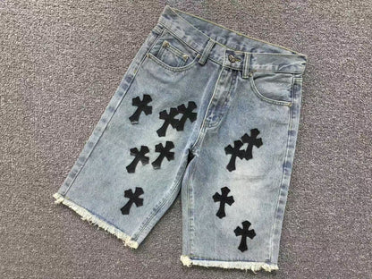 Chrome Hearts Jeansshorts