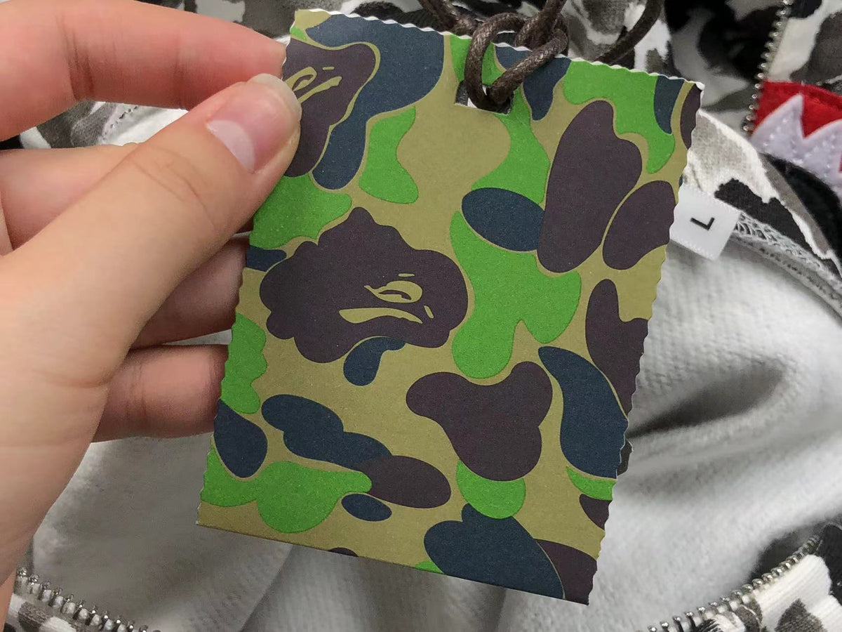 Felpa con cappuccio Bape