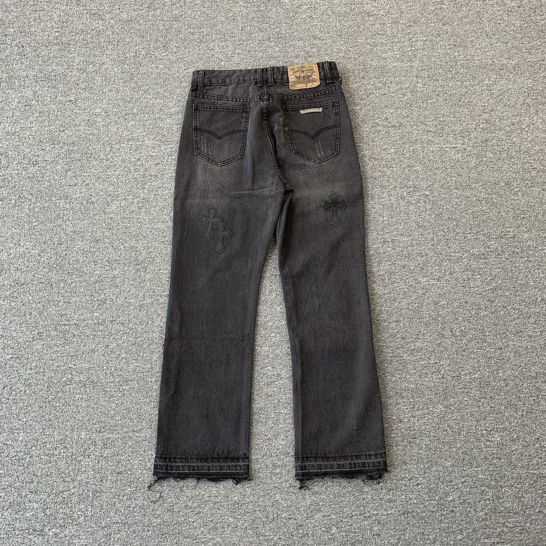 Pantaloni in jeans Chrome Hearts