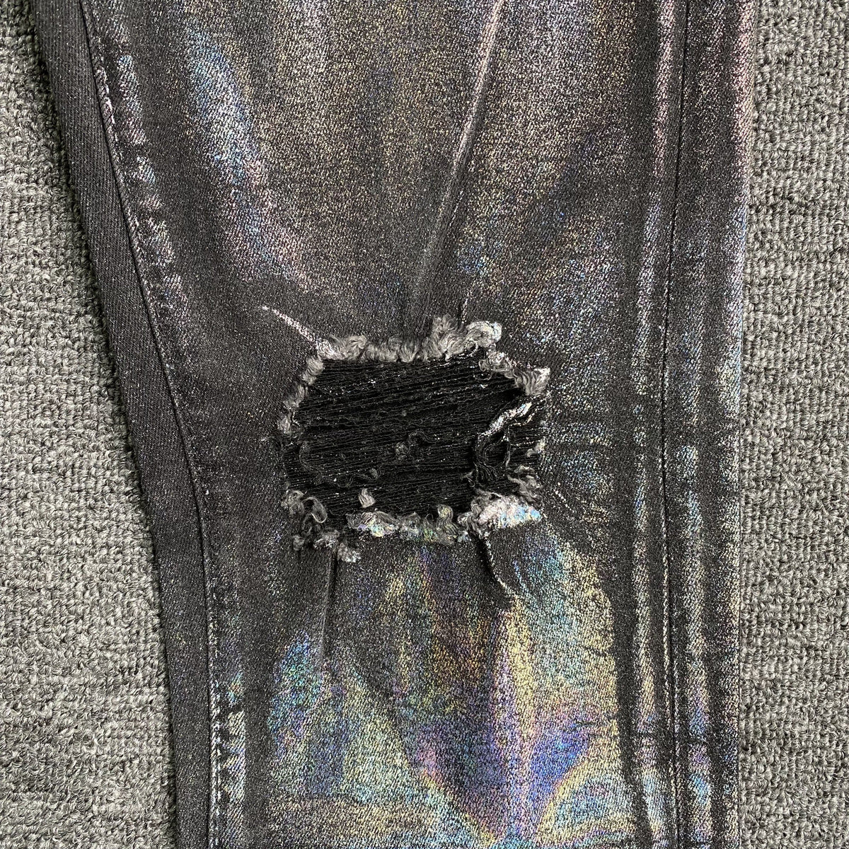 Jeans slim del marchio Purple
