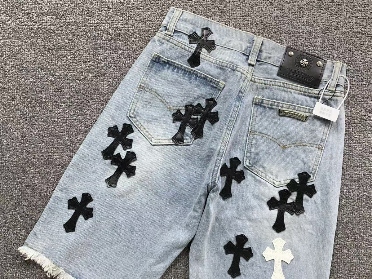 Chrome Hearts Jeansshorts