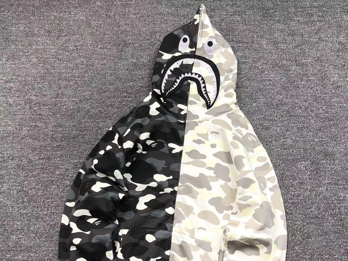 Felpa con cappuccio Bape