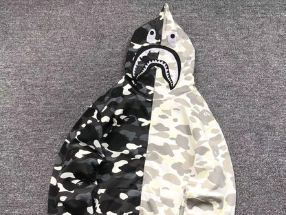 Felpa con cappuccio Bape