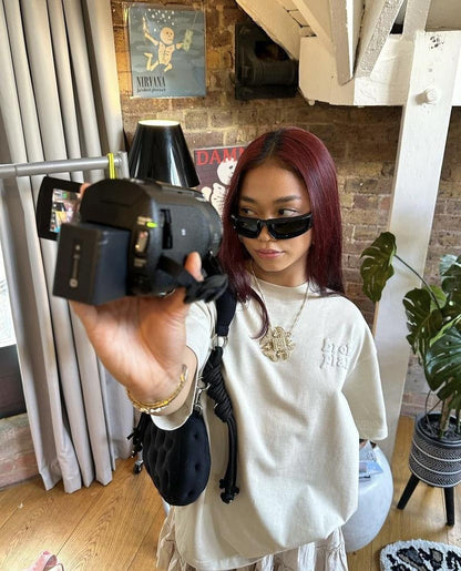 Broken Planet Basic Letter Kurzes T-Shirt 