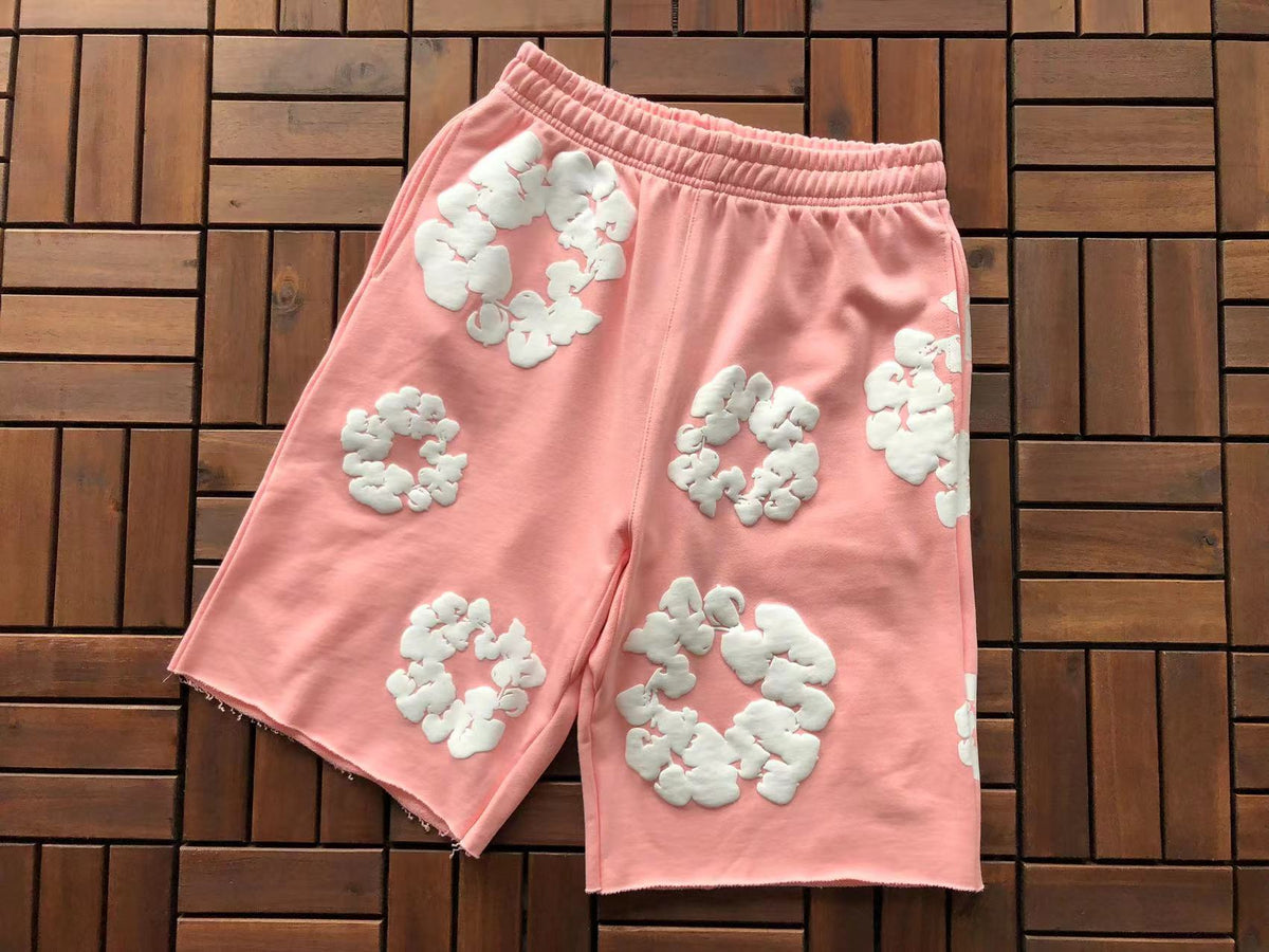 Denim Tears – Shorts mit Baumwollkranz