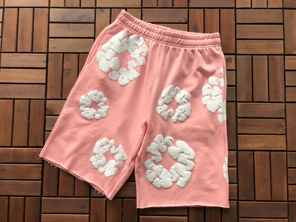 Denim Tears – Shorts mit Baumwollkranz