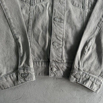 Corteiz Denim Jeansjacke Grau