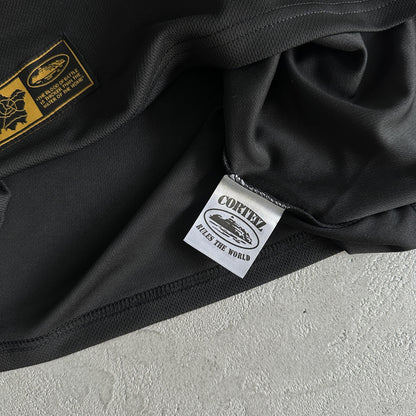 Corteiz Panel Jersey-Schwarz