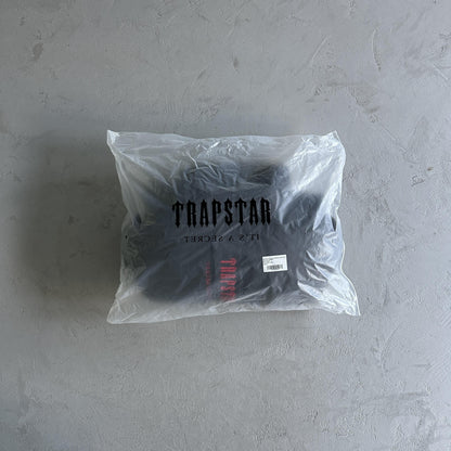 Giacca imbottita con cappuccio Trapstar Decoded 2.0 Nero / Infrarosso 
