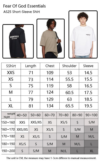 FOG x Essentials Tshirt 25SP Metallic