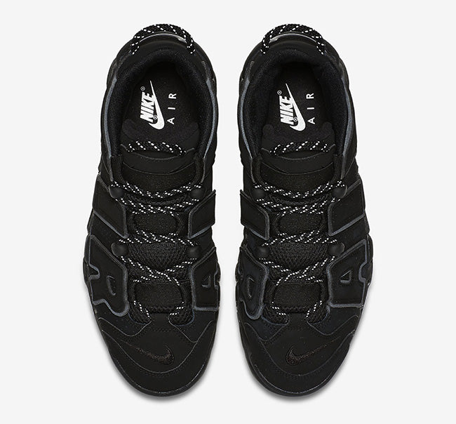 Nike Air More Uptempo "Relective" Schwarz