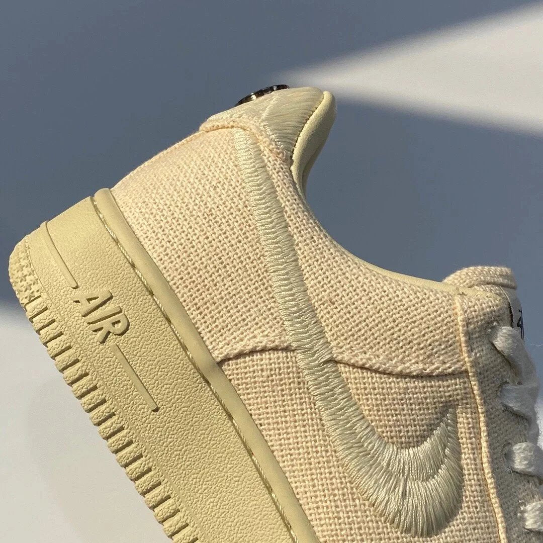 Nike x Stussy Air Force 1 Low Fossil 