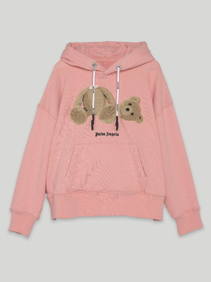 Palm Angels – Kapuzenpullover mit Bären-Print