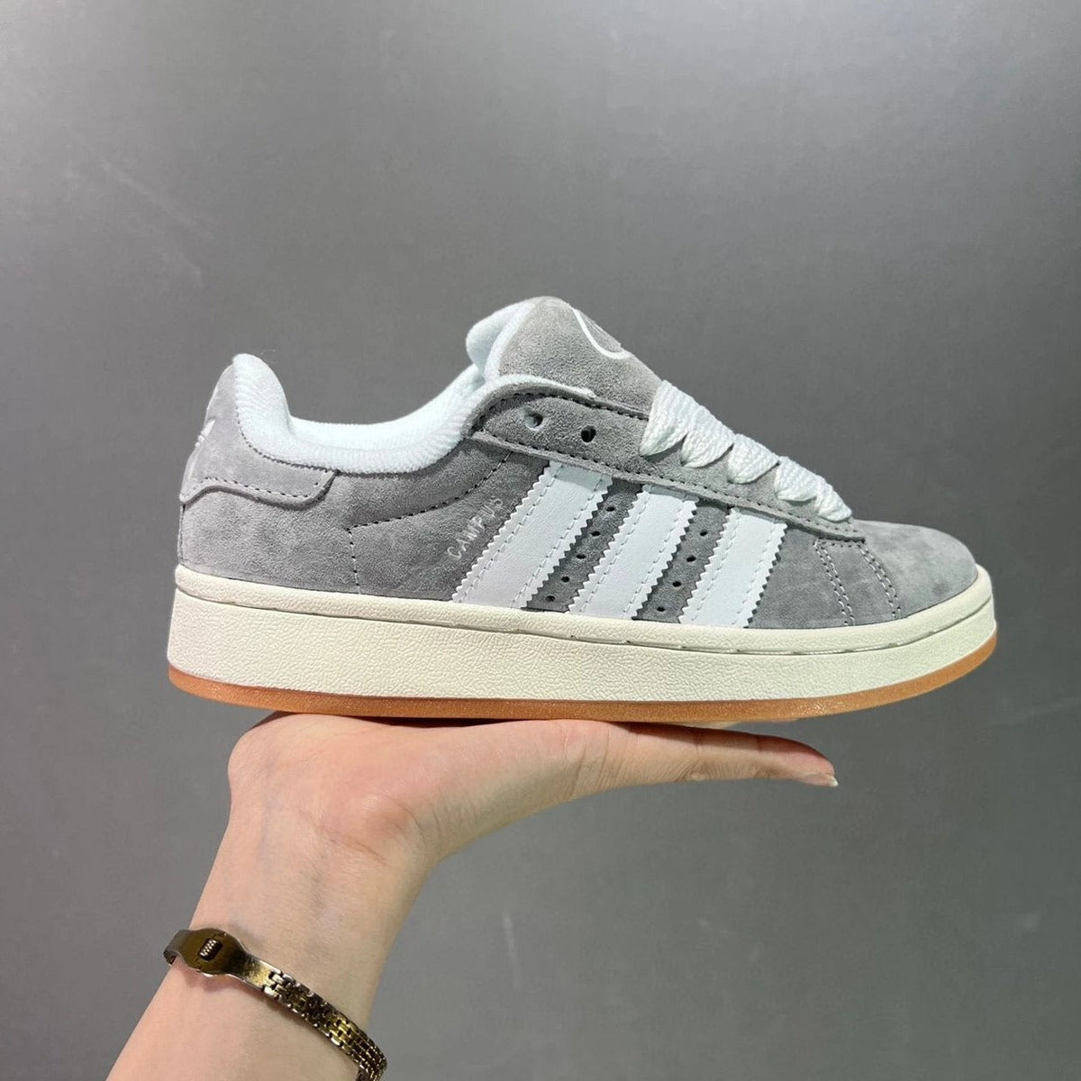 Adidas Campus Grau/Weiß 