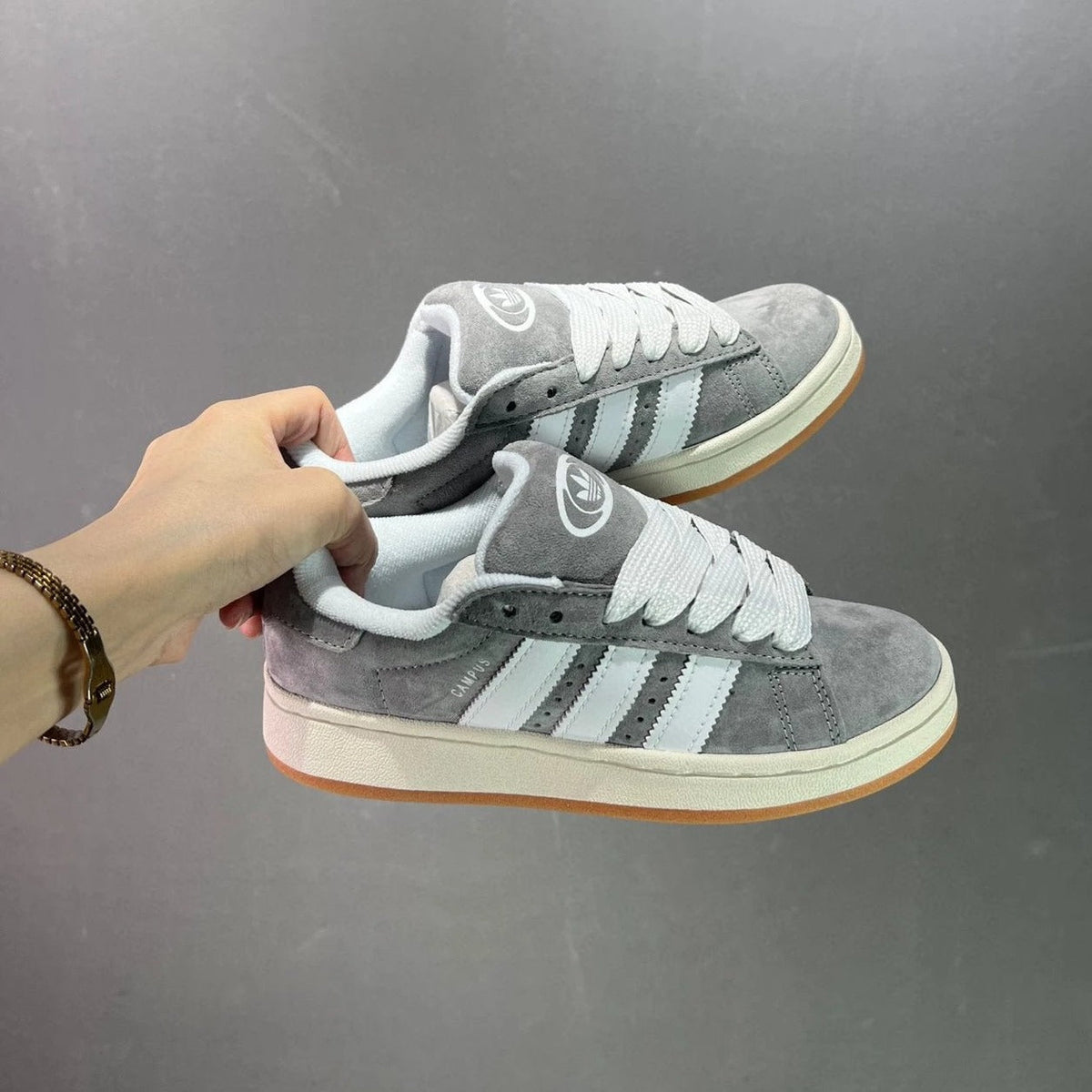 Adidas Campus Grau/Weiß 